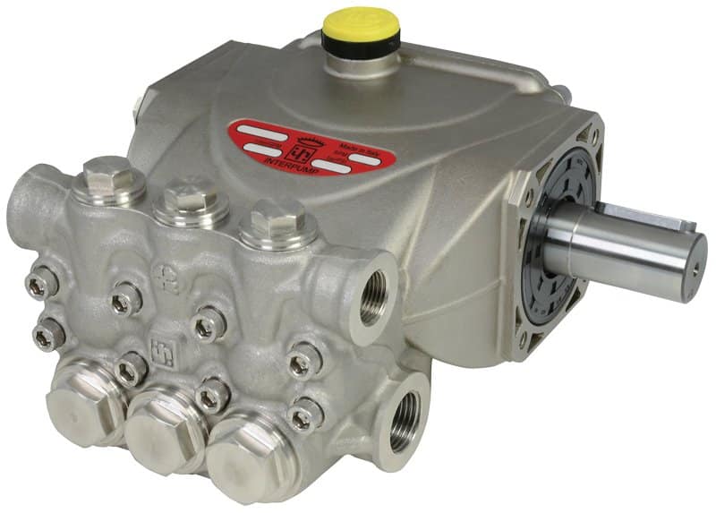 Pompa Idropulitrice Interpump W154 - Albero Solido, 150 Bar, 14 L/min - Made In Italy - Foto 4