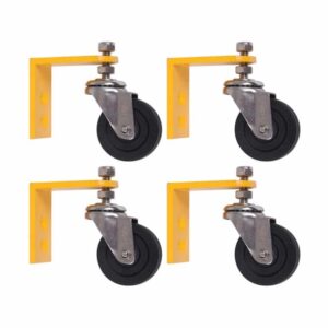 18″ & 20″ Whirlaway Surface Cleaner Castor Wheel Kit (X4)