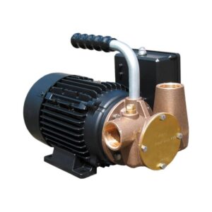 Jabsco P40 240V Flexible Impeller Pump Black Water 1.5 Bar 33 L
