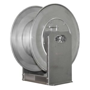 Stainless Steel Hose Reel High Pressure Manual 60 Metre 3/4″ Hose