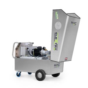 MAC Elektra SS 18-24kW Mobile Electric Heated Pressure Washer