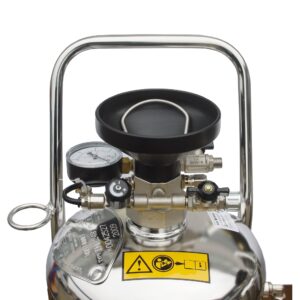 Stainless Steel Foamer With 100 Litre Pressure Tank