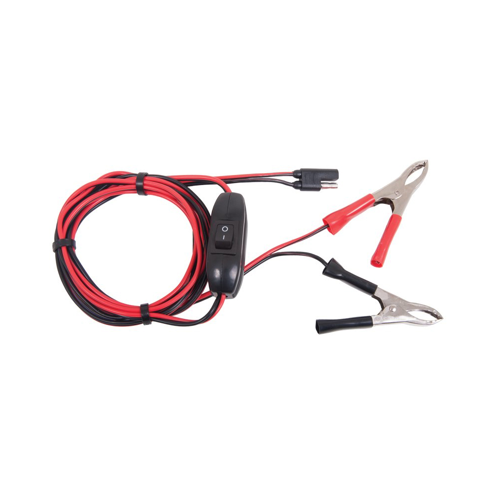 12V Battery Electric Power Cable Kit On/Off Switch 2.5 Metre Lead